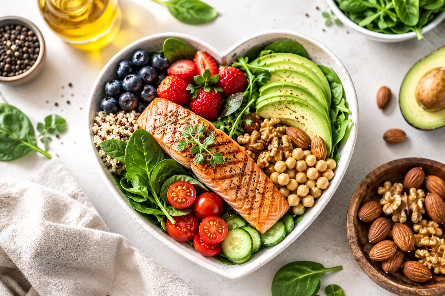 Heart healthy nutrition